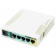 Wi-Fi маршрутизатор (роутер) Mikrotik RB951Ui-2HnD N300, 5 портів 10/100 Wi-Fi маршрутизатор (роутер) Mikrotik RB951Ui-2HnD N300, 5 портів 10/100