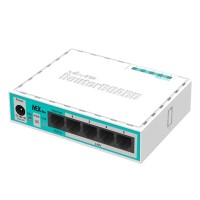 Маршрутизатор Mikrotik hEX lite RB750r2 with 850MHz CPU, 64MB RAM, 5 LAN ports, RouterOS L4, plastic Маршрутизатор Mikrotik hEX lite RB750r2 with 850MHz CPU, 64MB RAM, 5 LAN ports, RouterOS L4, plastic
