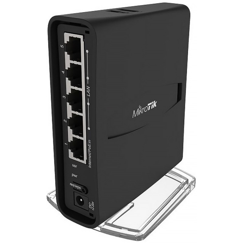 Маршрутизатор Mikrotik RBD52G-5HacD2HnD-TC hAP ac²with 716MHz CPU, 128MB RAM, 5 x Gbit LAN, built-in