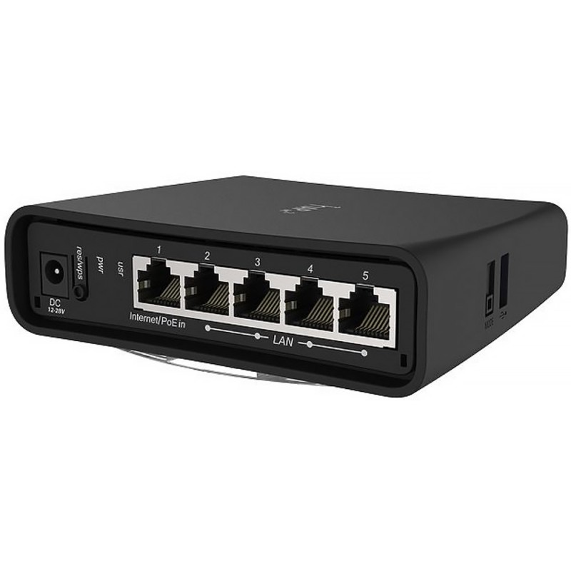 Маршрутизатор Mikrotik RBD52G-5HacD2HnD-TC hAP ac²with 716MHz CPU, 128MB RAM, 5 x Gbit LAN, built-in Маршрутизатор Mikrotik RBD52G-5HacD2HnD-TC hAP ac²with 716MHz CPU, 128MB RAM, 5 x Gbit LAN, built-in