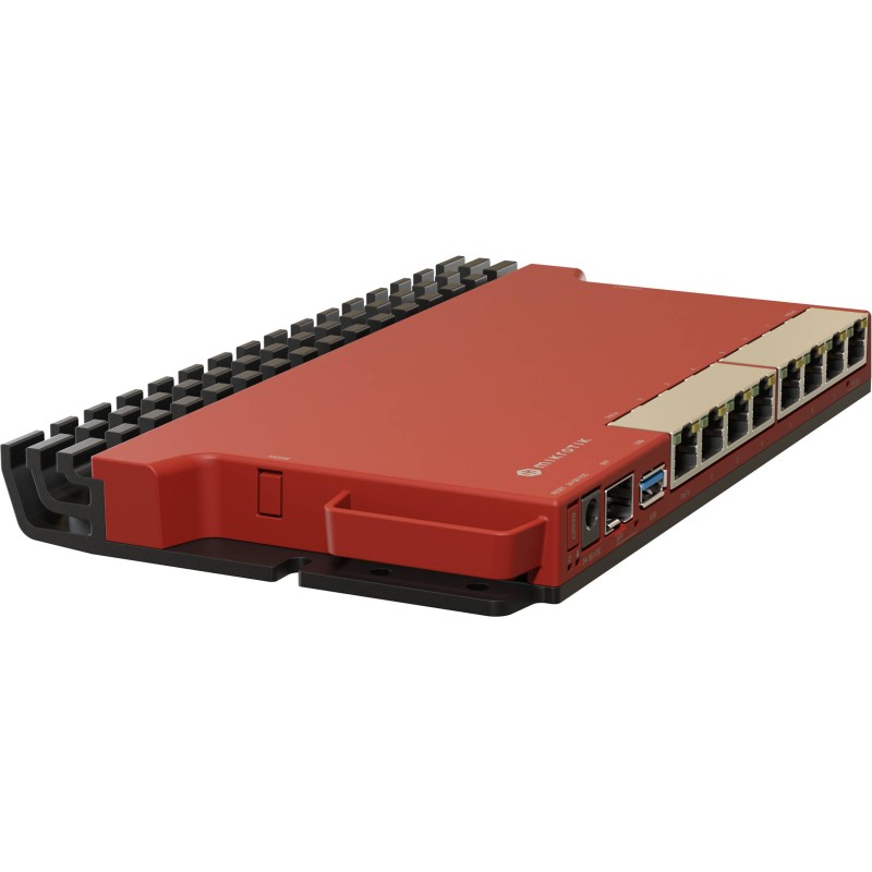 Маршрутизатор (роутер) MikroTik L009UiGS-RM 8 Gigabit-портів