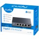 Маршрутизатор (роутер) Cudy R700 Gigabit Multi-WAN VPN, 5 портов