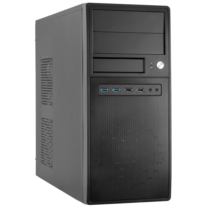 Корпус (системний блок) Chieftec MESH CG-04B-OP ATX, без БЖ, чорний