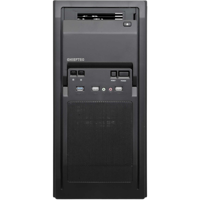 Корпус (компьютерный корпус) Chieftec LIBRA LF-02B-OP Black без БП