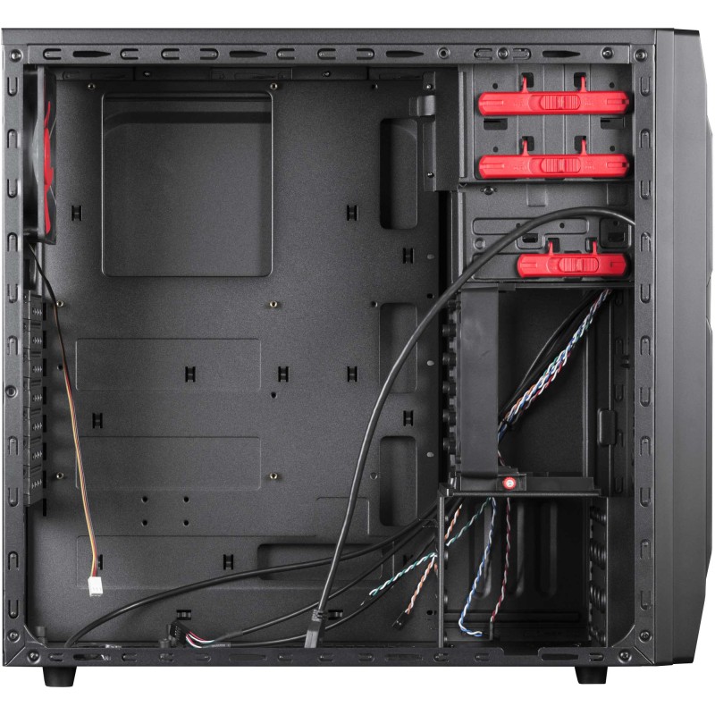 Корпус (компьютерный корпус) Chieftec LIBRA LF-02B-OP Black без БП