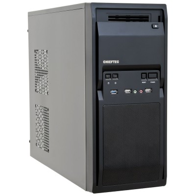Корпус (компьютерный корпус) Chieftec LIBRA LG-01B-OP ATX чёрный без БП