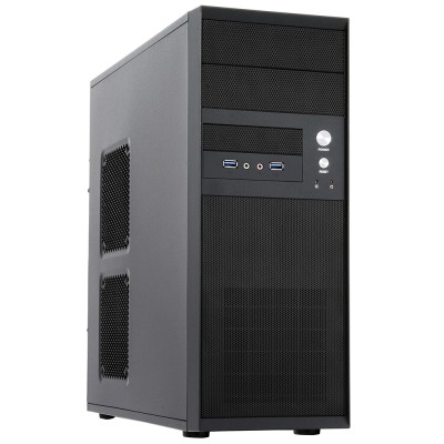Корпус (компьютерный корпус) Chieftec MESH CQ-01B-U3-OP ATX чёрный, без БП