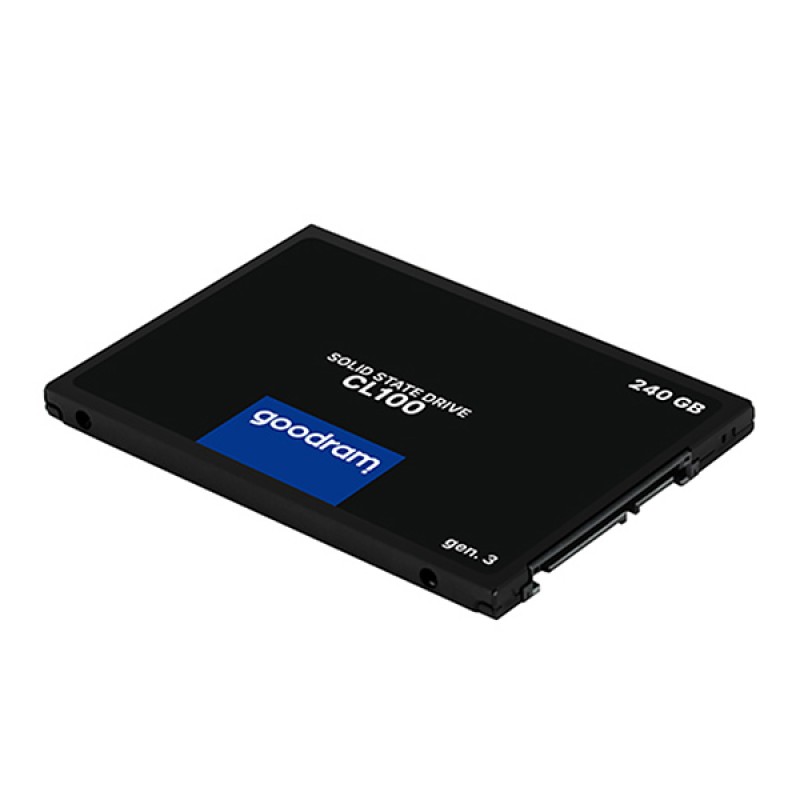 SSD-накопичувач (твердотільний диск) GoodRAM CL100 240 ГБ SATA III 2.5" SSD-накопичувач (твердотільний диск) GoodRAM CL100 240 ГБ SATA III 2.5"