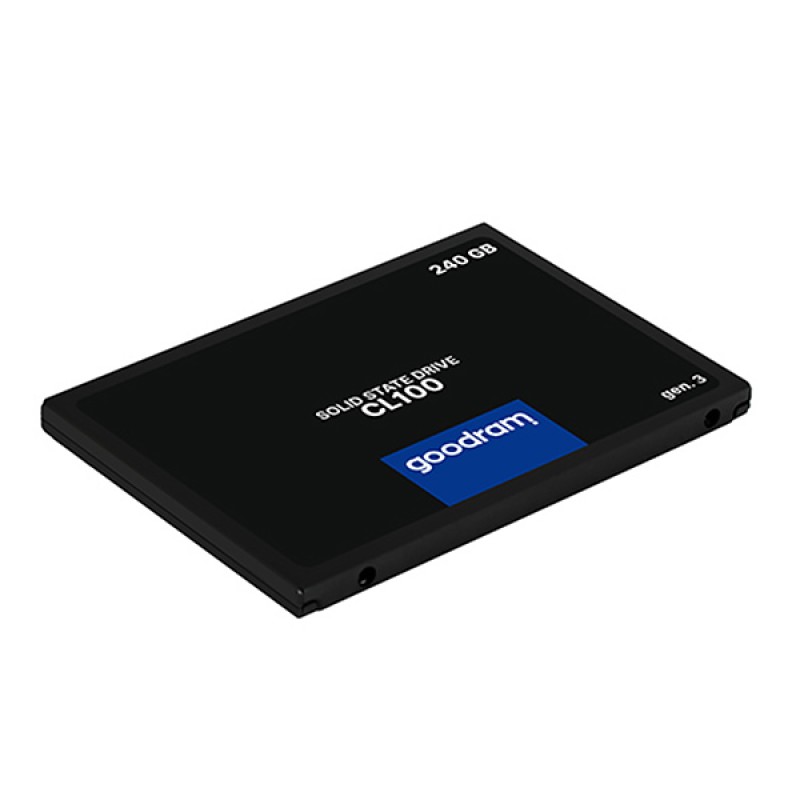 SSD-накопичувач (твердотільний диск) GoodRAM CL100 240 ГБ SATA III 2.5" SSD-накопичувач (твердотільний диск) GoodRAM CL100 240 ГБ SATA III 2.5"