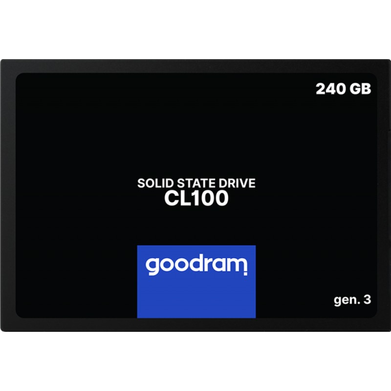 Внутренний SSD-накопитель (твердотельный диск) GoodRam CL100 240 ГБ SATA III