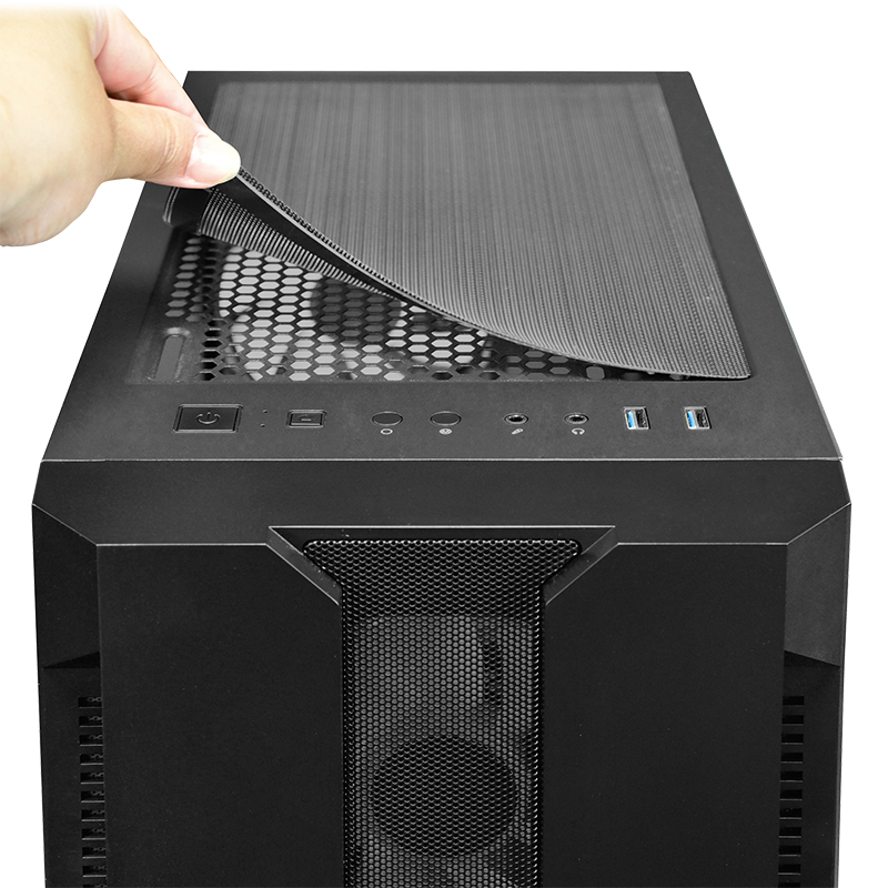 Корпус для ПК (системний корпус) Chieftec HUNTER GS-01B-OP ATX, 4 A-RGB вентилятори