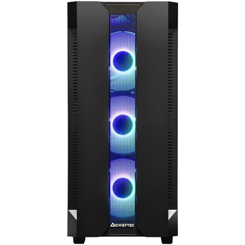 Корпус для ПК (системний корпус) Chieftec HUNTER GS-01B-OP ATX, 4 A-RGB вентилятори