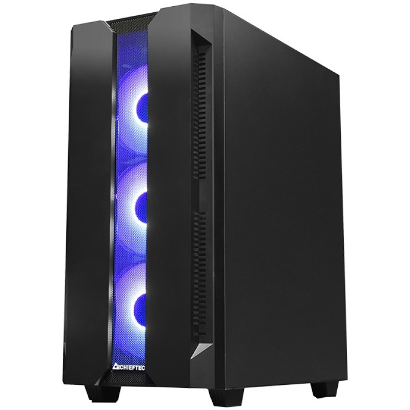 Корпус для ПК (системний корпус) Chieftec HUNTER GS-01B-OP ATX, 4 A-RGB вентилятори