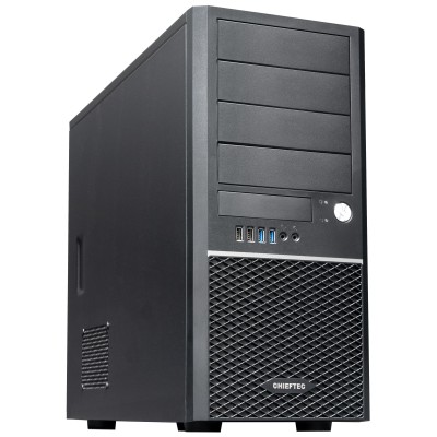 Корпус ПК (комп'ютерний корпус) Chieftec CLASSIC CM-25B-OP ATX, чорний, без БЖ