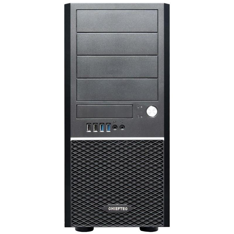 Корпус ПК (комп'ютерний корпус) Chieftec CLASSIC CM-25B-OP ATX, чорний, без БЖ