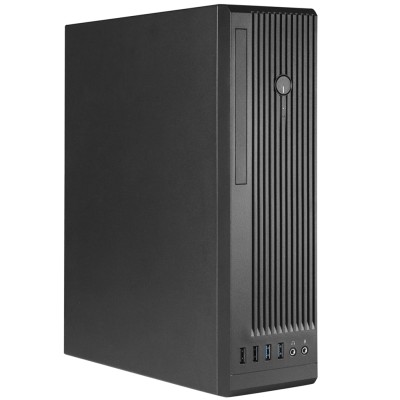 Корпус (компьютерный кейс) Chieftec UNI BE-10B-300 Slim mATX 300 Вт