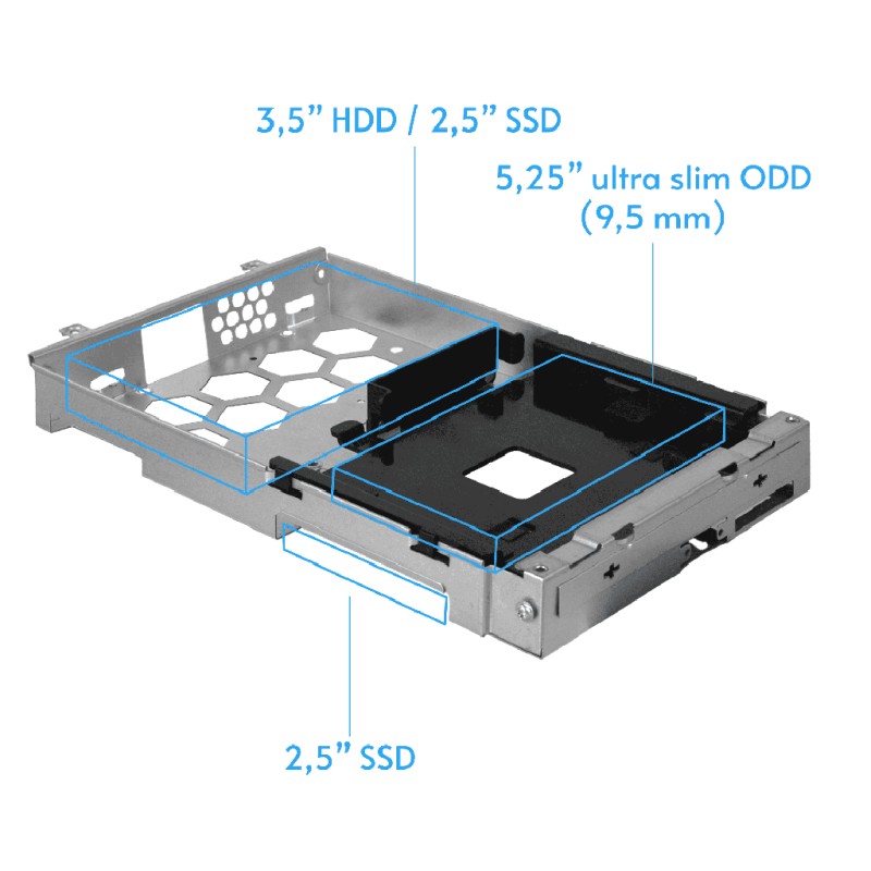 Корпус (комп'ютерний кейс) Chieftec UNI BE-10B-300 Slim mATX 300 Вт Корпус (комп'ютерний кейс) Chieftec UNI BE-10B-300 Slim mATX 300 Вт