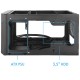 Корпус (системный блок) Chieftec PRO CUBE MINI CN-01B-OP mini-ITX, чёрный, без БП