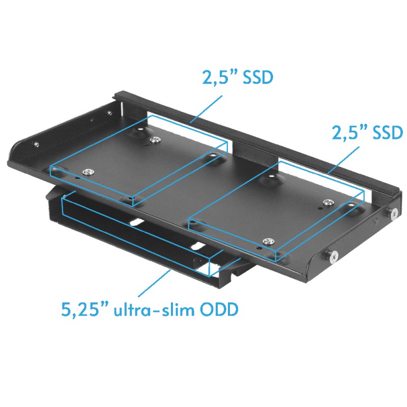 Корпус (системный блок) Chieftec PRO CUBE MINI CN-01B-OP mini-ITX, чёрный, без БП