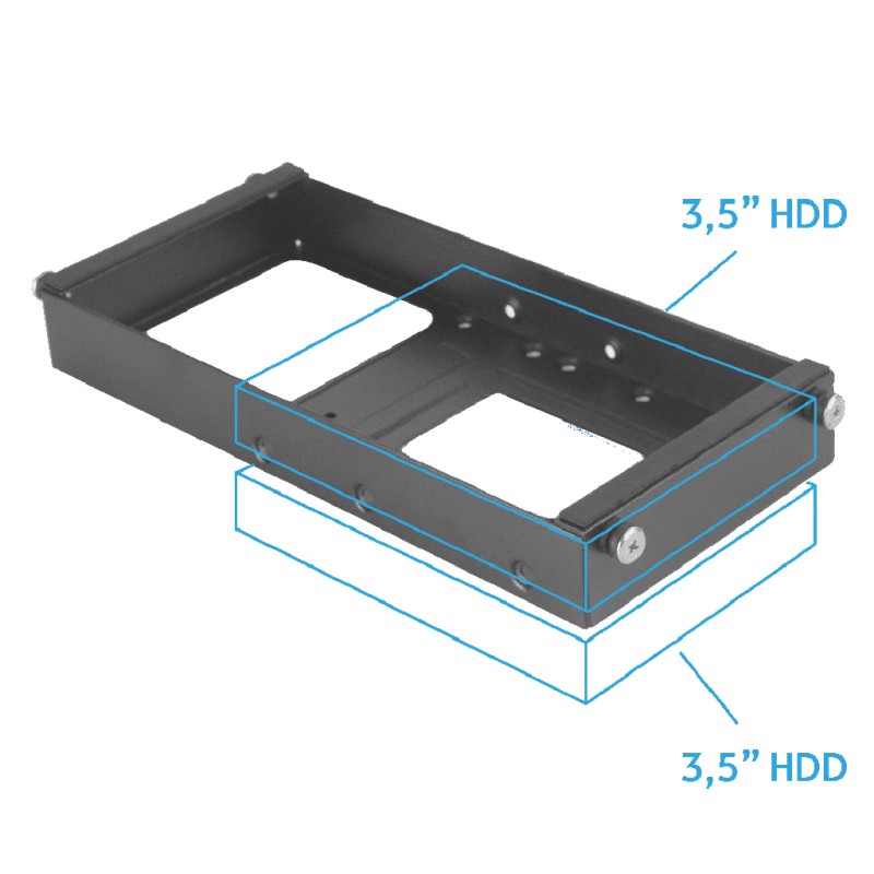 Корпус (системный блок) Chieftec PRO CUBE MINI CN-01B-OP mini-ITX, чёрный, без БП