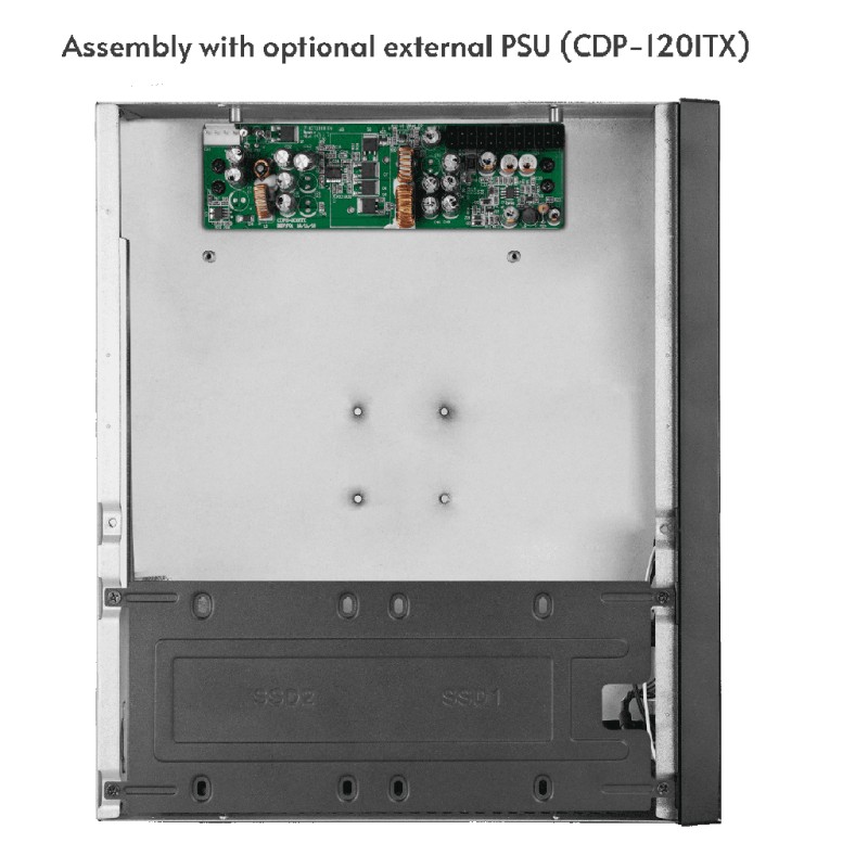Корпус для ПК (компьютерный корпус) Chieftec COMPACT IX-06B-OP mATX без БП, Slim Корпус для ПК (компьютерный корпус) Chieftec COMPACT IX-06B-OP mATX без БП, Slim