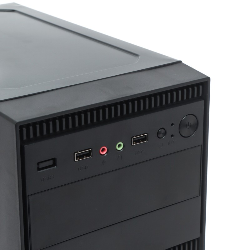 Корпус (компьютерный корпус) Casecom GN-1718 450W Mini-Tower, чёрный