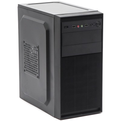 Корпус (системний блок) Casecom GN-1718 500W-120mm, USB 3.0, mATX, чорний