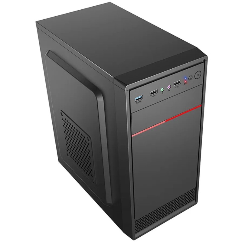 Комп'ютерний корпус (корпус ПК) Casecom GN-1714 500 Вт, чорний Комп'ютерний корпус (корпус ПК) Casecom GN-1714 500 Вт, чорний