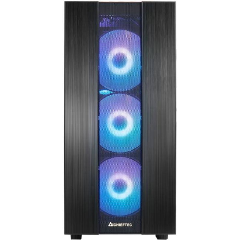 Корпус (системний блок) Chieftec HUNTER 2 GS-02B-OP ATX Black, 4x120 мм A-RGB