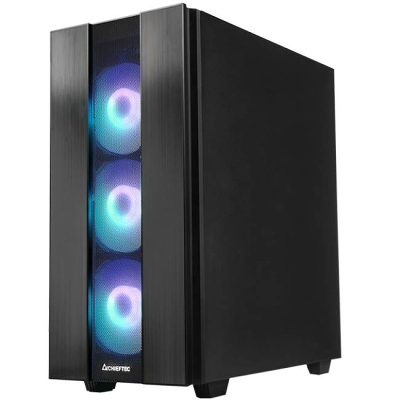 Корпус (системний блок) Chieftec HUNTER 2 GS-02B-OP ATX Black, 4x120 мм A-RGB