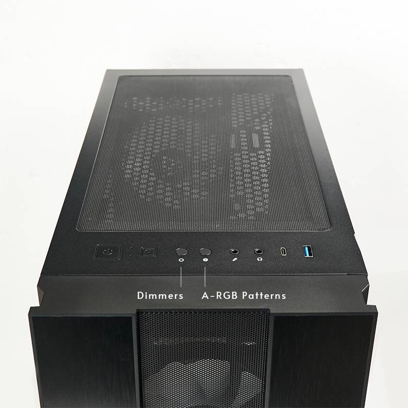 Корпус (системний блок) Chieftec HUNTER 2 GS-02B-OP ATX Black, 4x120 мм A-RGB