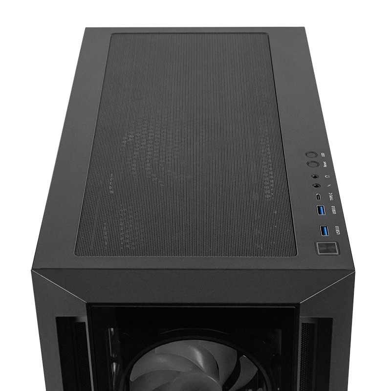 Корпус (комп'ютерний корпус) Chieftec APEX GA-01B-TG-OP 4x120 мм A-RGB, чорний