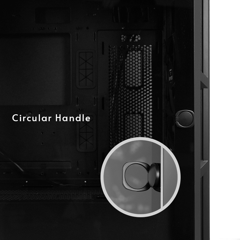 Комп'ютерний корпус (корпус ПК) Chieftec APEX AIR GA-01B-M-OP 3x140 мм Комп'ютерний корпус (корпус ПК) Chieftec APEX AIR GA-01B-M-OP 3x140 мм