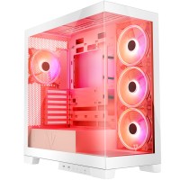 Корпус ПК (комп'ютерний корпус) Modecom VOLCANO SPACE APEX ARGB MIDI-Tower білий без БЖ Корпус ПК (комп'ютерний корпус) Modecom VOLCANO SPACE APEX ARGB MIDI-Tower білий без БЖ