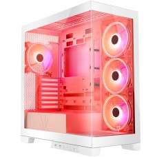 Корпус ПК (комп'ютерний корпус) Modecom VOLCANO SPACE APEX ARGB MIDI-Tower білий без БЖ