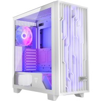 Корпус (компьютерный корпус) Modecom VOLCANO PERUN APEX ARGB белый, 4 вентилятора