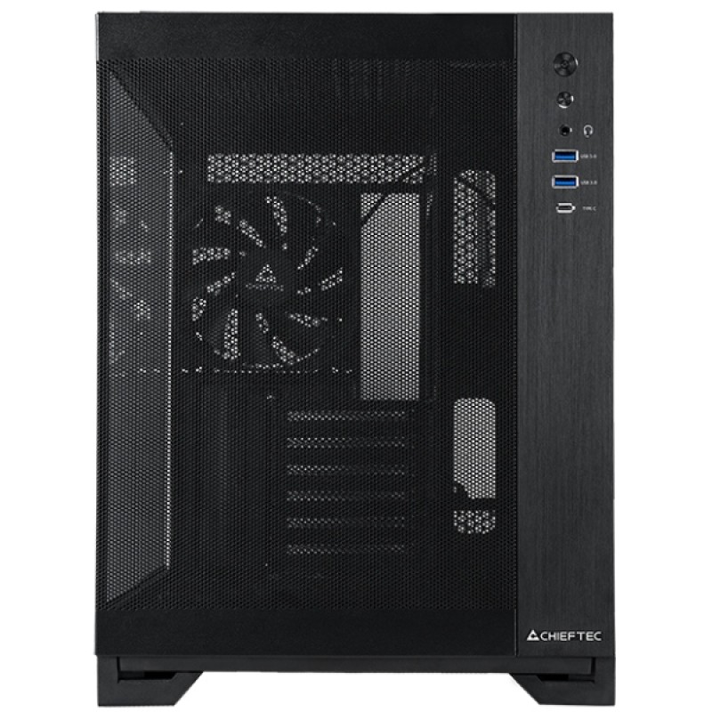 Корпус (системный блок) Chieftec VISIO AIR GM-30B-M-OP ATX Black Корпус (системный блок) Chieftec VISIO AIR GM-30B-M-OP ATX Black