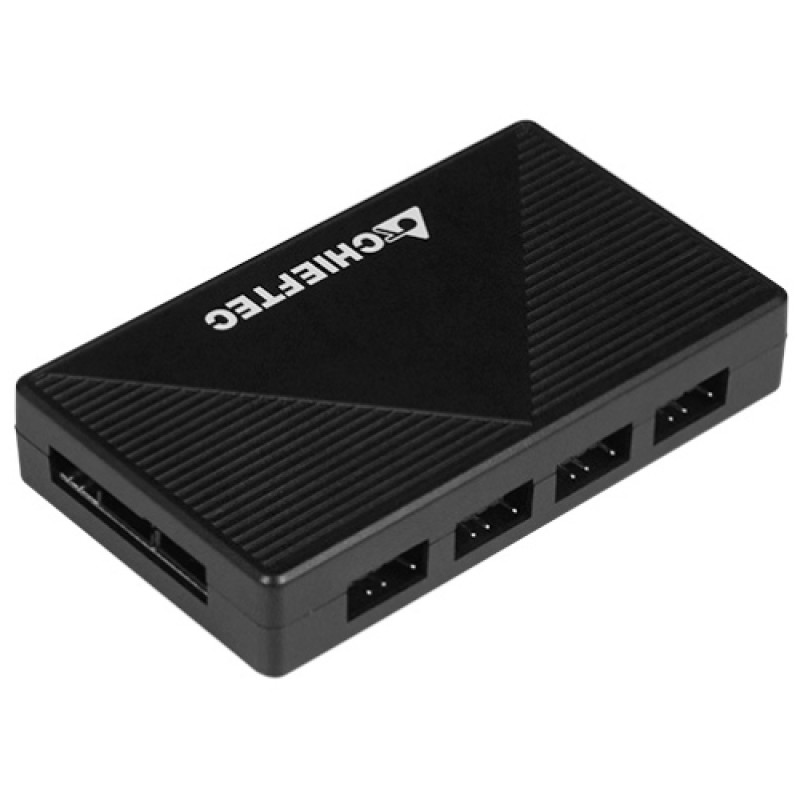 Корпус (корпус ПК) Chieftec APEX LUMO GA-01B-L-OP E-ATX, Black, 4x140 мм A-RGB