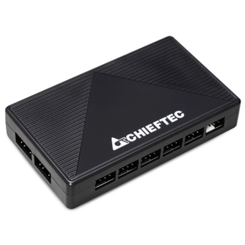 Корпус (компьютерный корпус) Chieftec HUNTER 3 GS-03B-OP 4x120 мм A-RGB, без БП