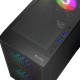 Корпус (системный блок) LogicConcept DART PRO ARGB MINI BLACK MESH 3 вентилятора