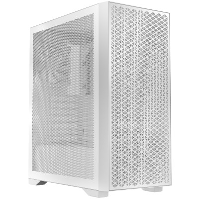 Корпус (комп’ютерний корпус) LogicConcept DART PRO MIDI White Mesh 4×120 мм без БЖ