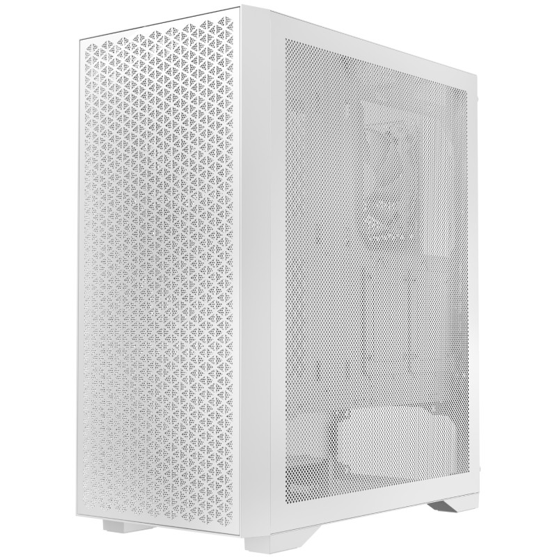 Корпус (комп’ютерний корпус) LogicConcept DART PRO MIDI White Mesh 4×120 мм без БЖ Корпус (комп’ютерний корпус) LogicConcept DART PRO MIDI White Mesh 4×120 мм без БЖ