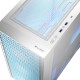 Комп’ютерний корпус (корпус для ПК) LogicConcept DART PRO ARGB MIDI білий, 4 вентилятори