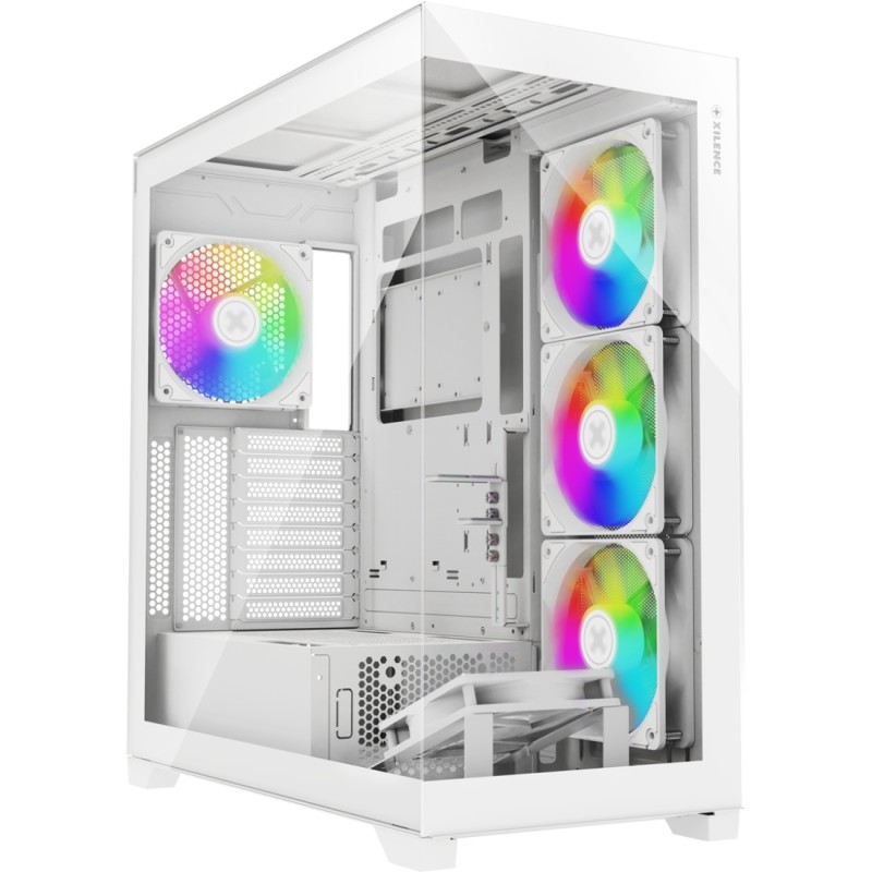 Компьютерный корпус (корпус для ПК) Xilence XILENT GLEAM ARGB X818.W.ARGB белый
