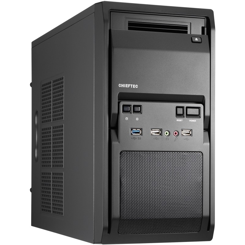 Корпус (системний блок) Chieftec LIBRA LT-01B-OP mATX, чорний, без БЖ