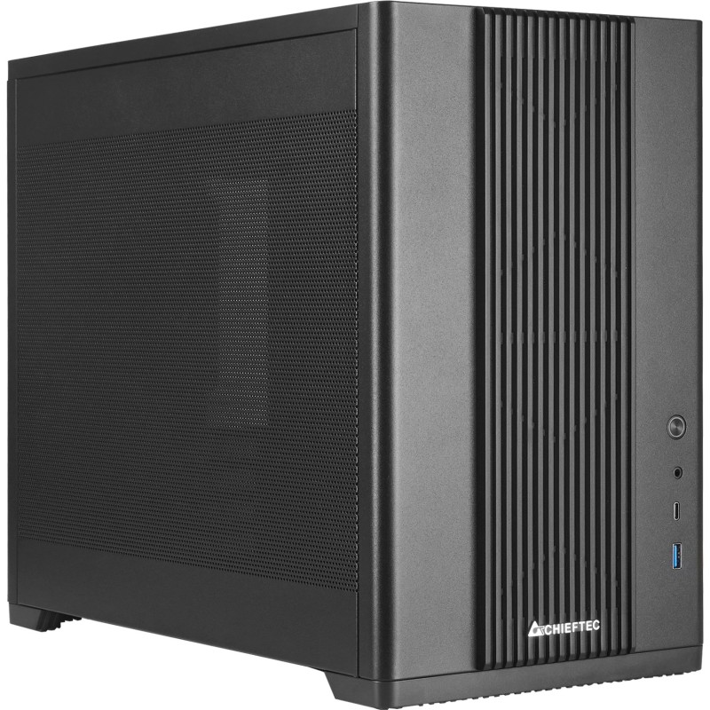 Корпус (комп’ютерний корпус) Chieftec UNI BX-10B-M-OP mATX, чорний без БЖ