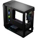 Корпус ПК (компьютерный корпус) LogicConcept PORTOS MESH+GLASS ARGB 3x120 мм чёрный без БП mATX