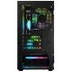 Корпус ПК (компьютерный корпус) LogicConcept PORTOS MESH+GLASS ARGB 3x120 мм чёрный без БП mATX