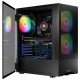 Корпус (системный блок) LogicConcept ARYA MESH+GLASS ARGB ATX чёрный