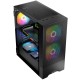 Корпус (системный блок) LogicConcept ARYA MESH+GLASS ARGB ATX чёрный